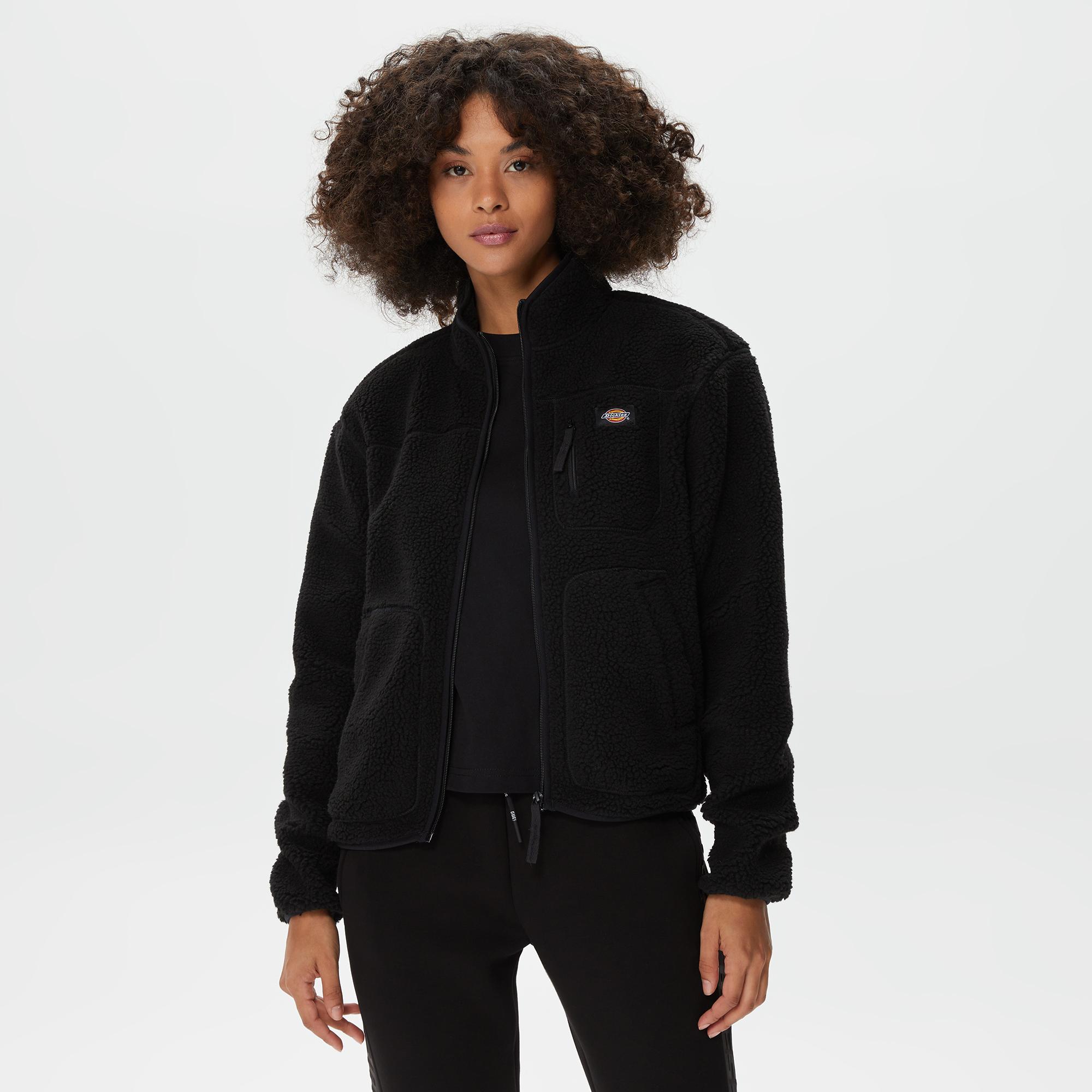 Dickies Mount Hope Kadın Siyah Sweatshirt