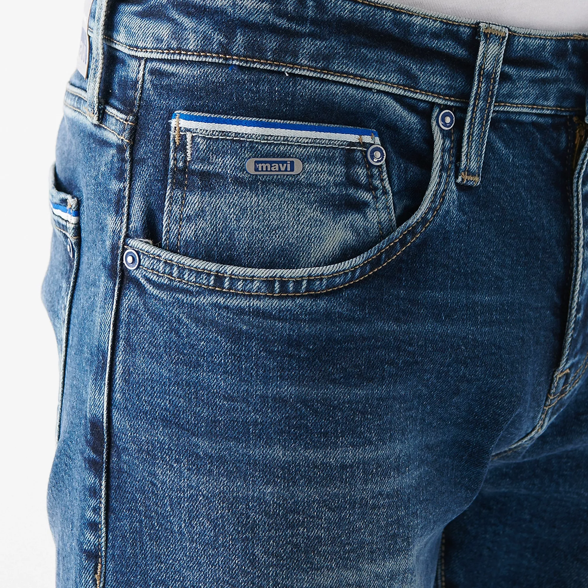 Mavi Jake Koyu Vintage Premium Blue Jean Pantolon 0042283028