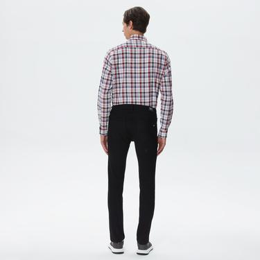  Nautica Erkek Siyah Slim Fit Denim Pantolon