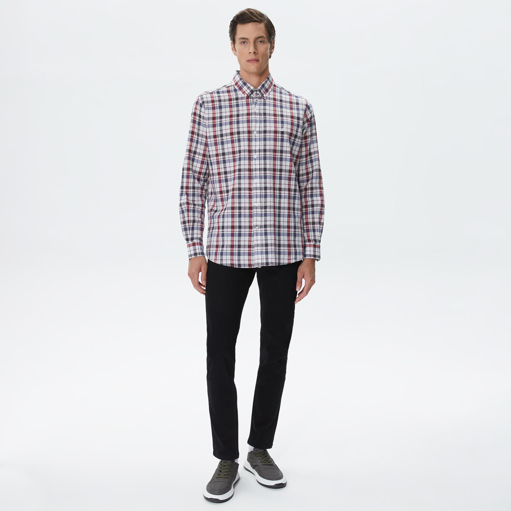 Nautica Erkek Siyah Slim Fit Denim Pantolon