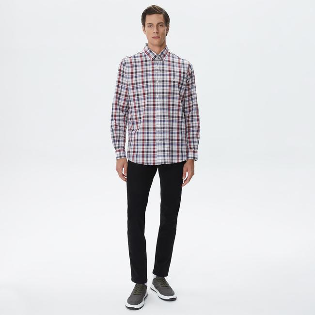  Nautica Erkek Siyah Slim Fit Denim Pantolon