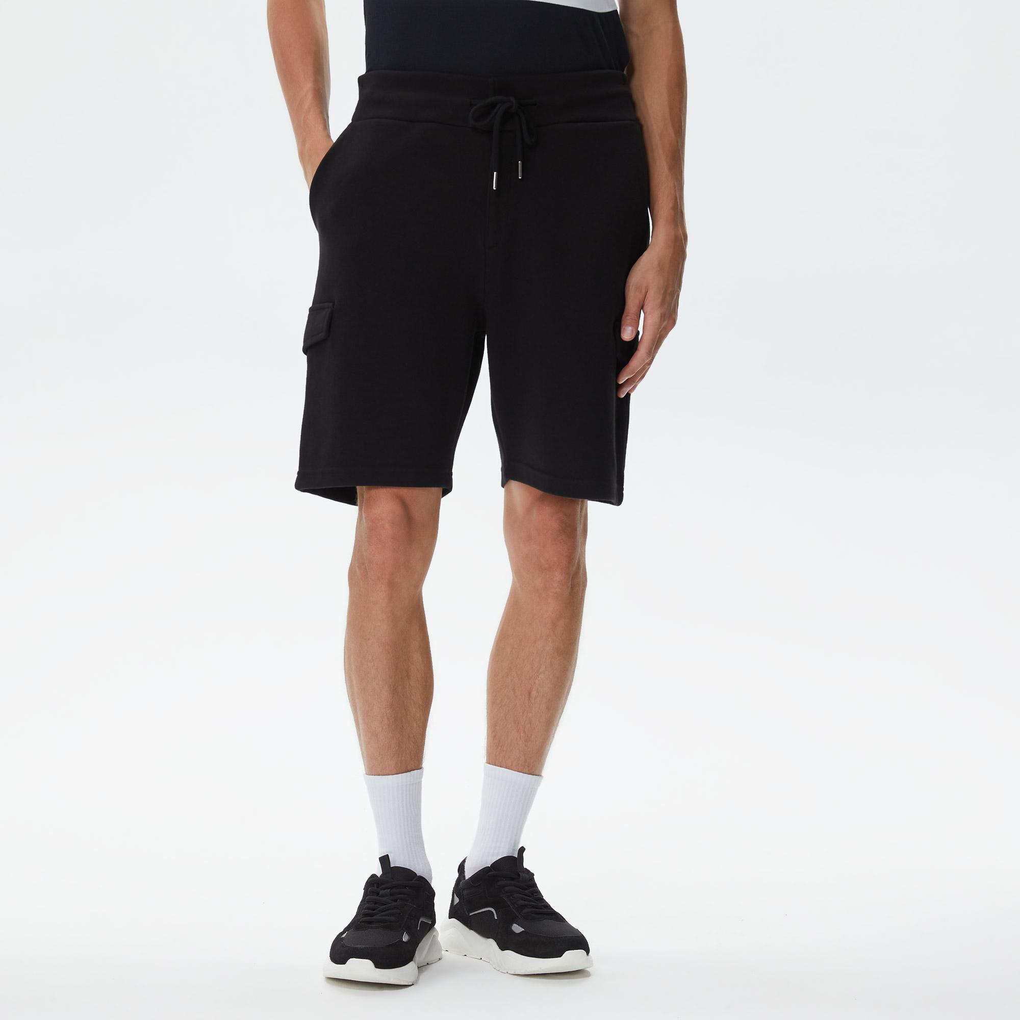 Nautica Erkek Siyah Standart Fit Şort