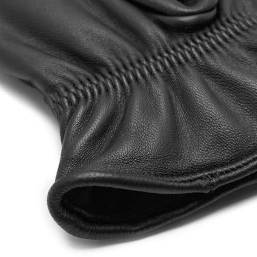  Siyah Erkek Kapitone Deri Eldiven