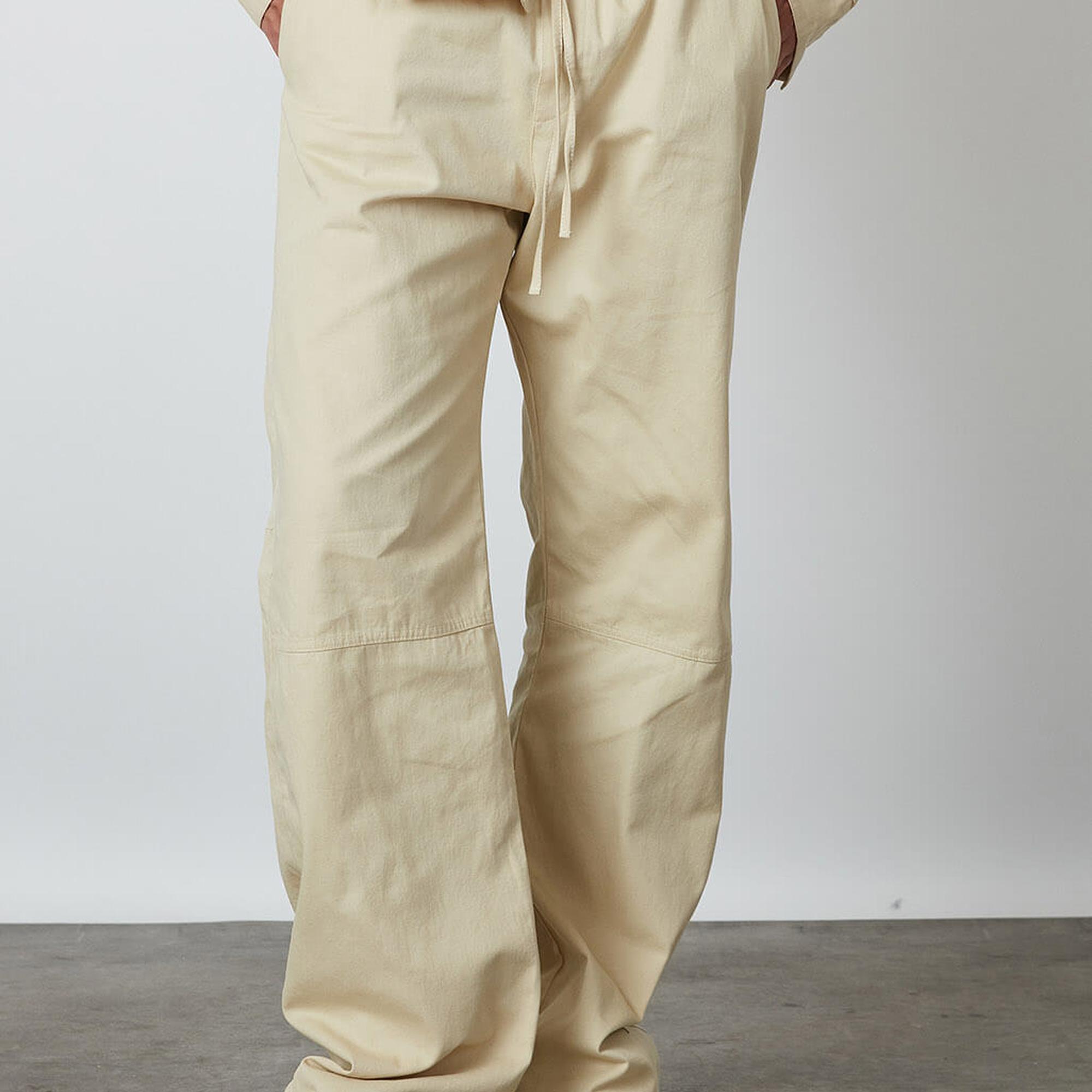 Lastikli Gabardin Pantolon