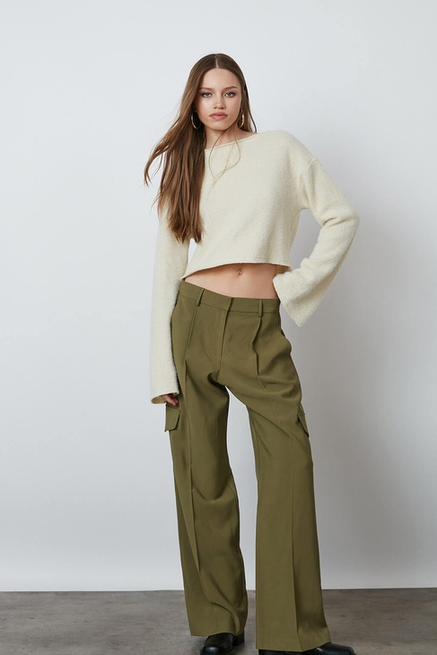  Tek Pile Kargo Pantolon