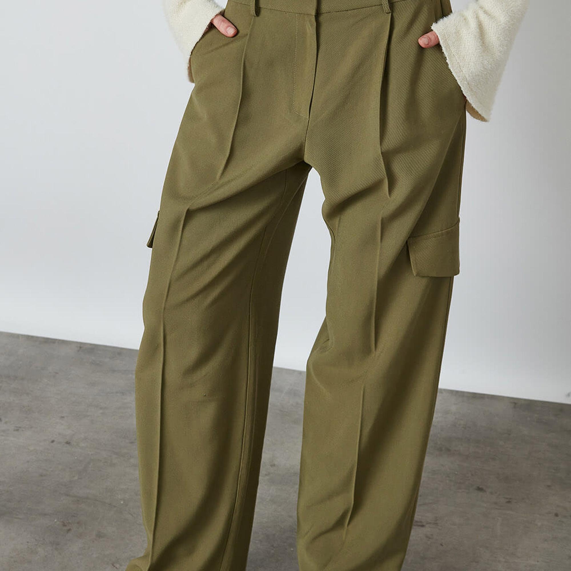 Tek Pile Kargo Pantolon