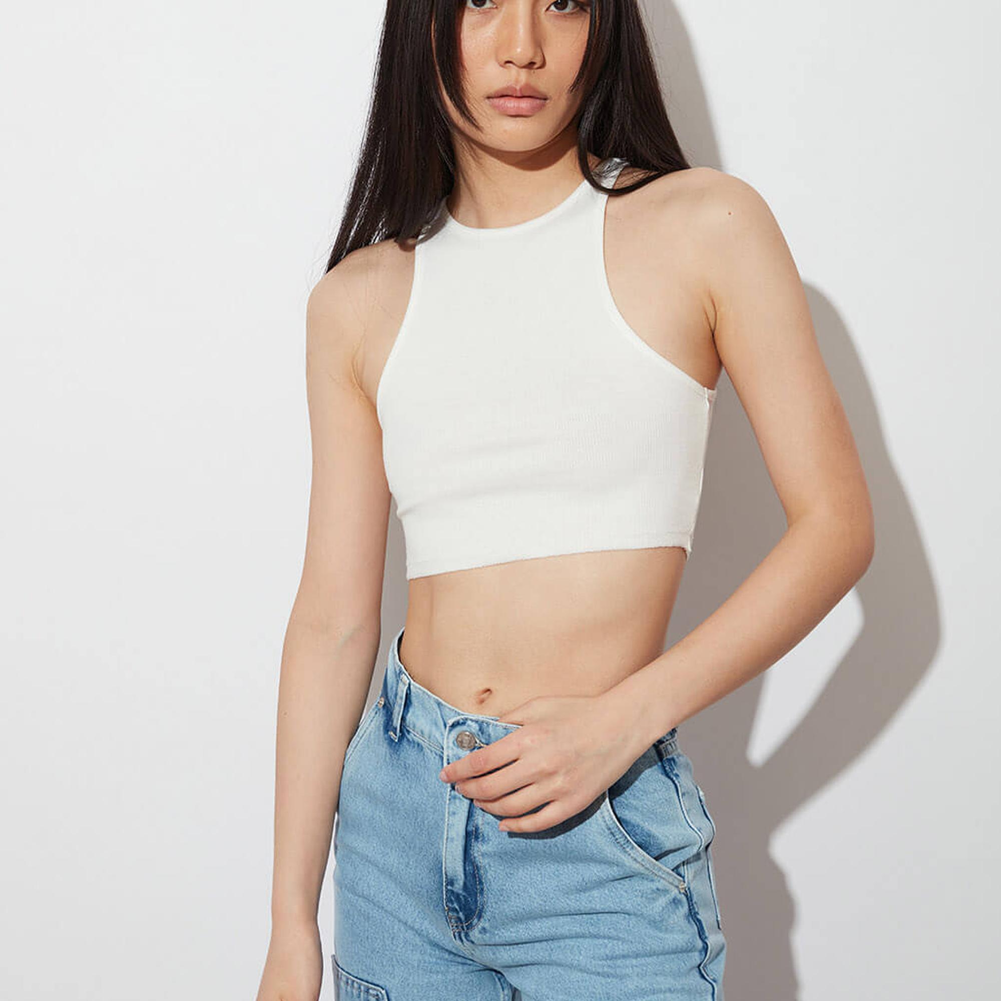 Yüzücü Croptop