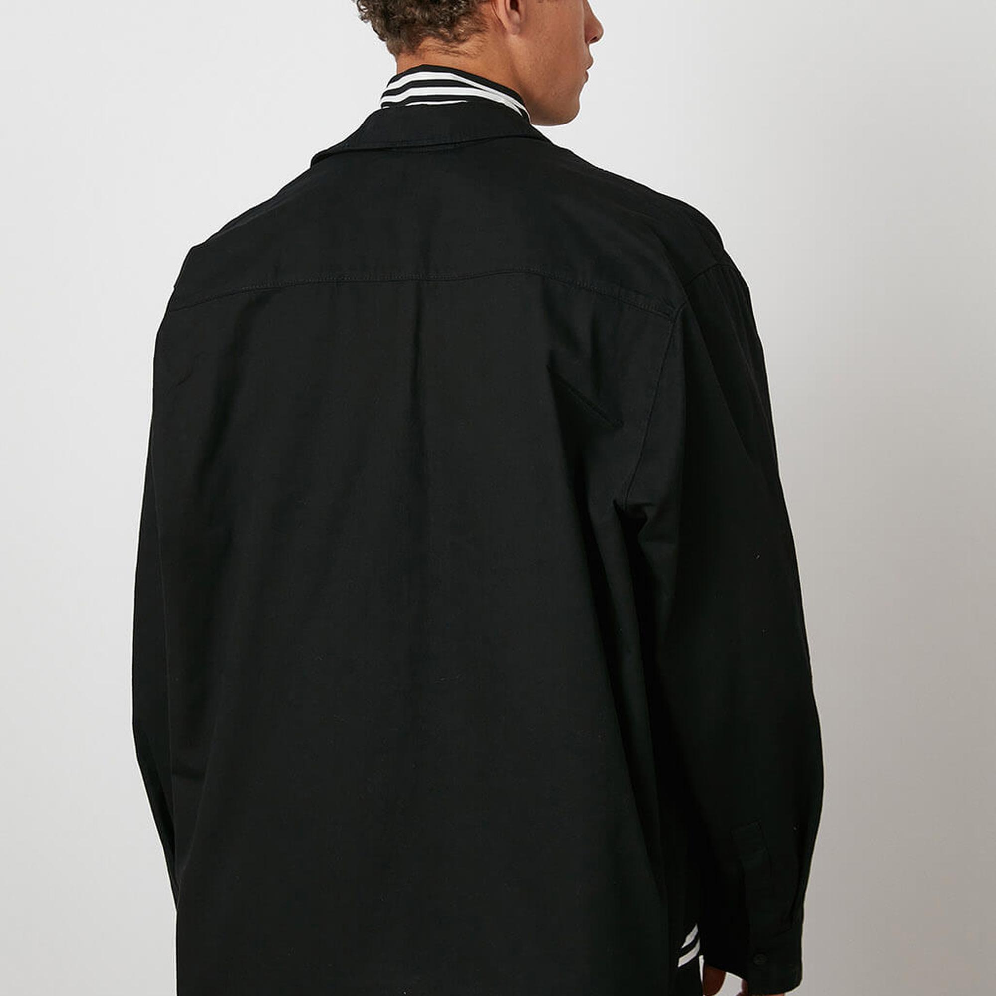 Oversize Gabardin Gömlek