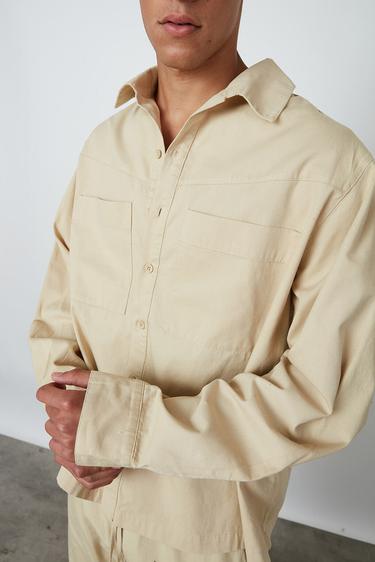  Cepli Gabardin Gömlek