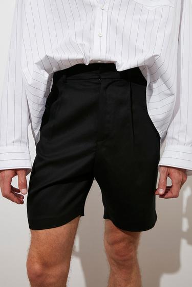  Keten Karışımlı Şort