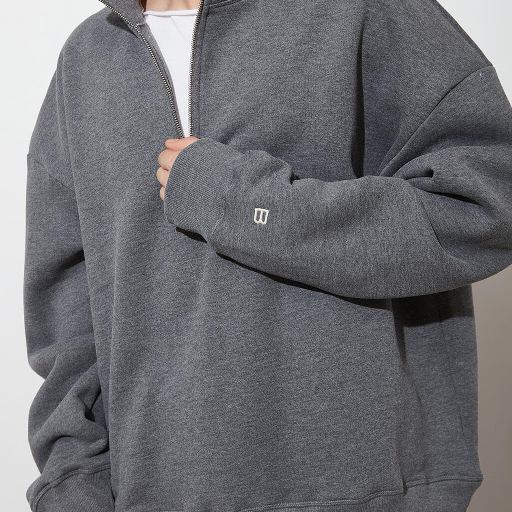 Dik Yaka Oversize Sweatshirt