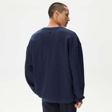  Nautica Erkek Lacivert Standart Fit Sweatshirt