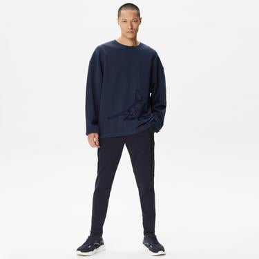  Nautica Erkek Lacivert Standart Fit Sweatshirt