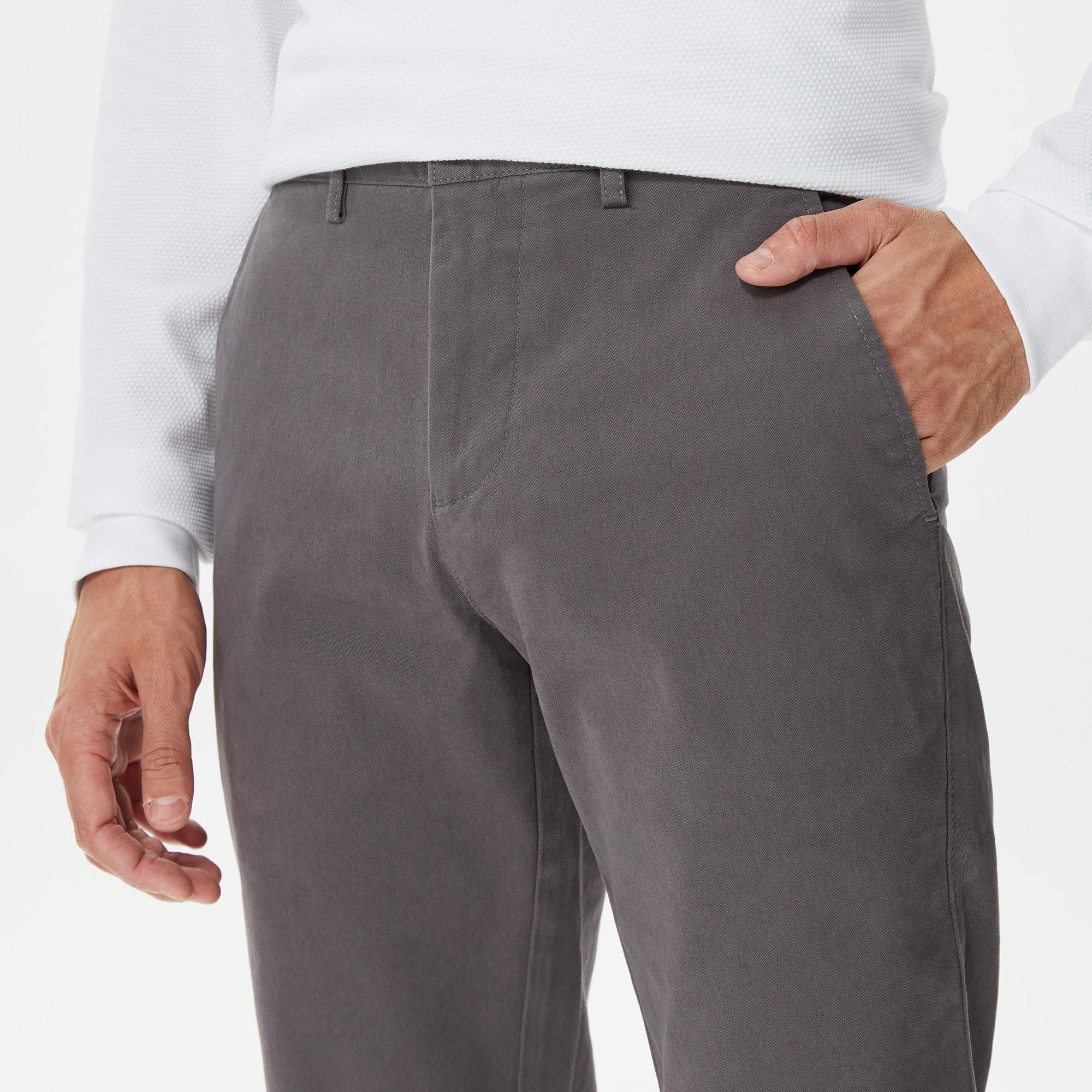 Nautica Erkek Gri Slim Fit Pantolon