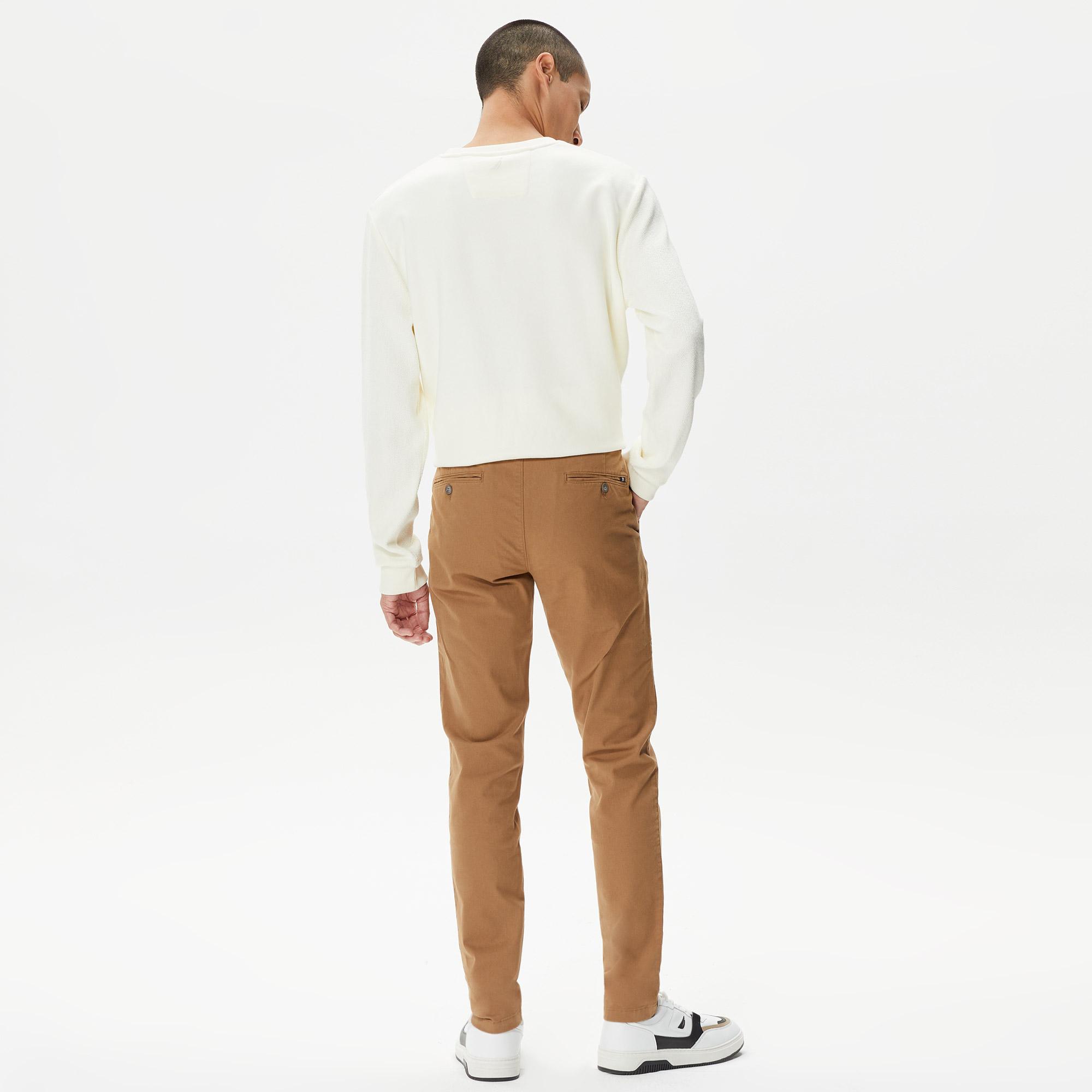 Nautica Erkek Bej Slim Fit Pantolon