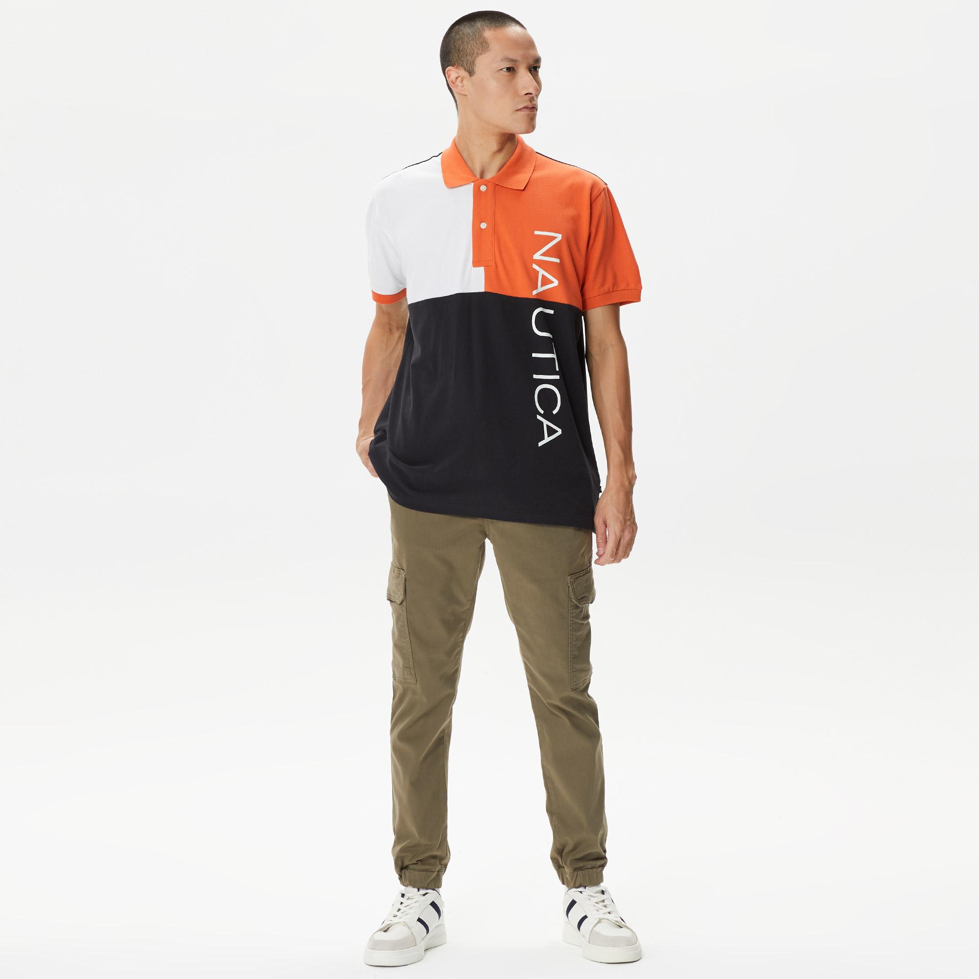 Nautica Erkek Siyah Classic Fit Kısa Kollu Polo