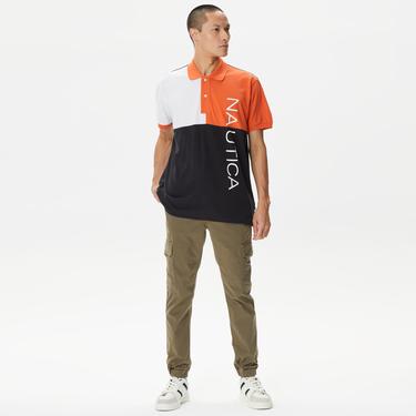  Nautica Erkek Siyah Classic Fit Kısa Kollu Polo