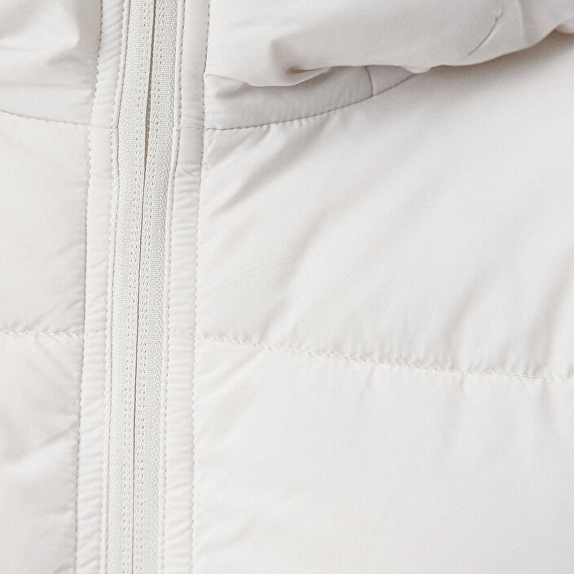 Mavi Gri Şişme Mont Loose Fit / Bol Rahat Kesim 1110199-83746