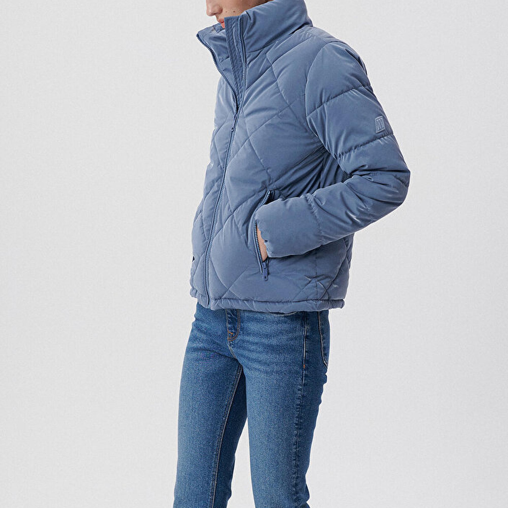 Mavi Premium Kapitone Mavi Şişme Mont 1110230-70738