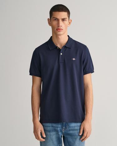  GANT Erkek Lacivert Regular Fit Polo