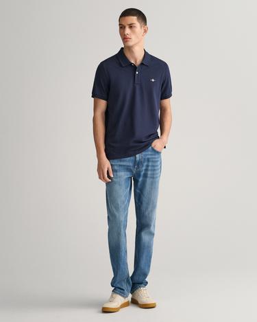  GANT Erkek Lacivert Regular Fit Polo