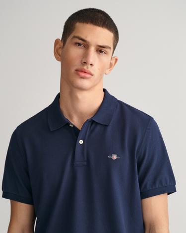  GANT Erkek Lacivert Regular Fit Polo