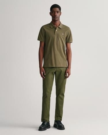  GANT Erkek Yeşil Regular Fit Polo