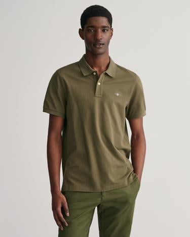  GANT Erkek Yeşil Regular Fit Polo
