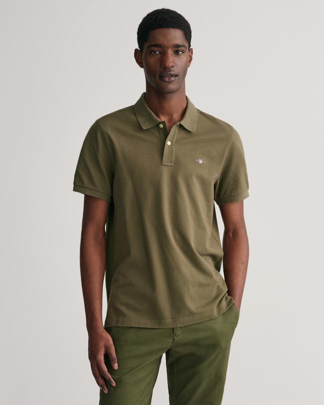  GANT Erkek Yeşil Regular Fit Polo