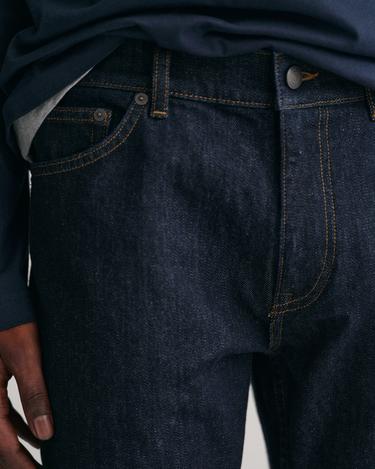  GANT Erkek Lacivert Regular Fit Jean