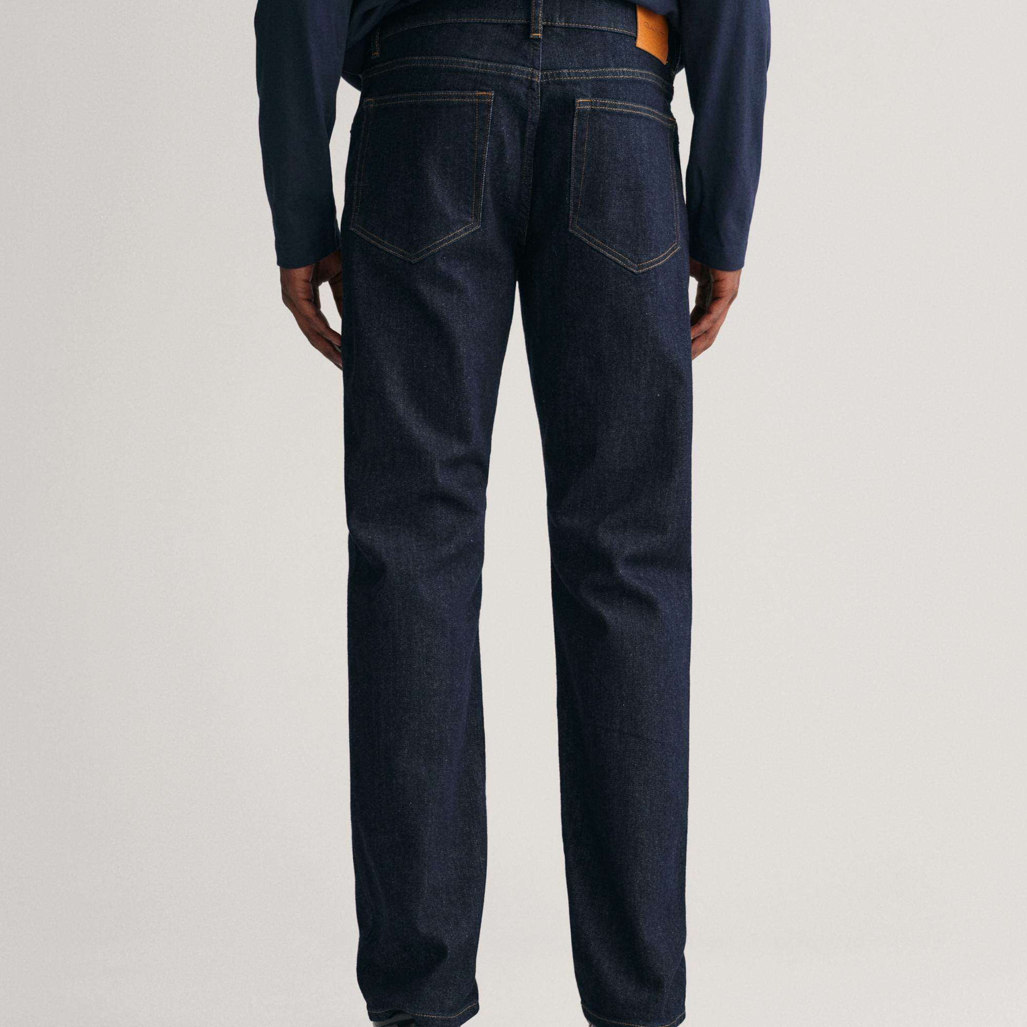 GANT Erkek Lacivert Regular Fit Jean