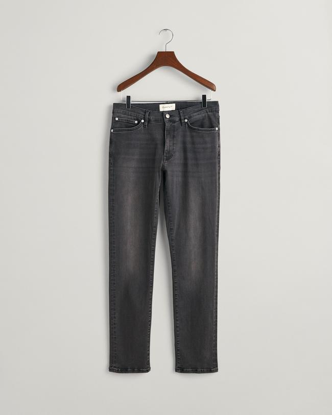  GANT Erkek Siyah Extra Slim Fit Active Recover Jean