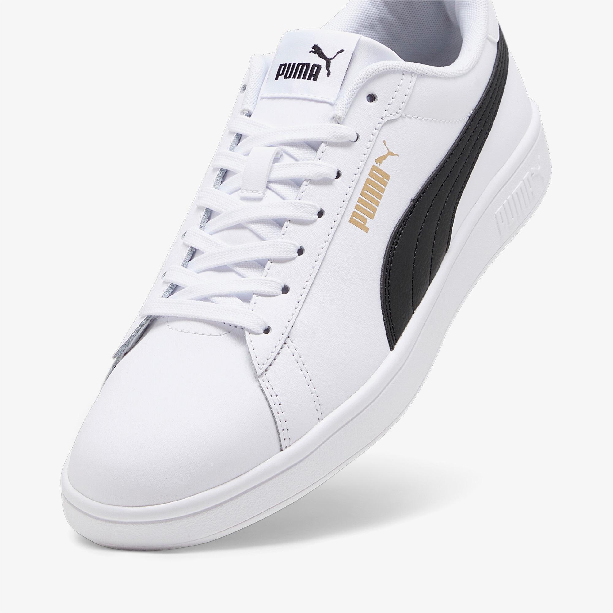 Puma Smash 3.0 L Unisex Beyaz Spor Ayakkabı