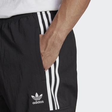  adidas Adicolor Classics 3-Çizgili Cargo Erkek Siyah Eşofman Altı