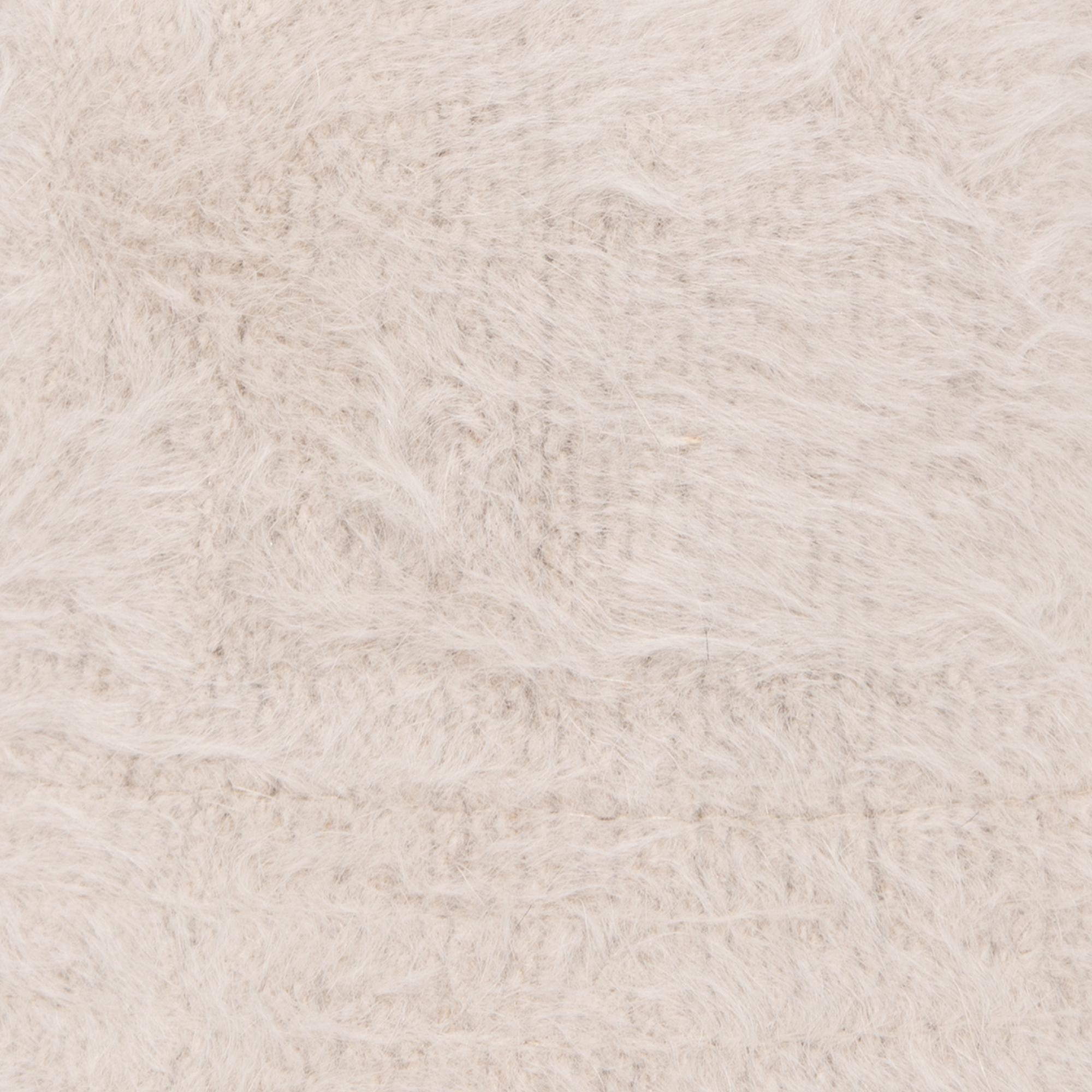 Mavi Peluş Beyaz Bucket Şapka 198988-34610