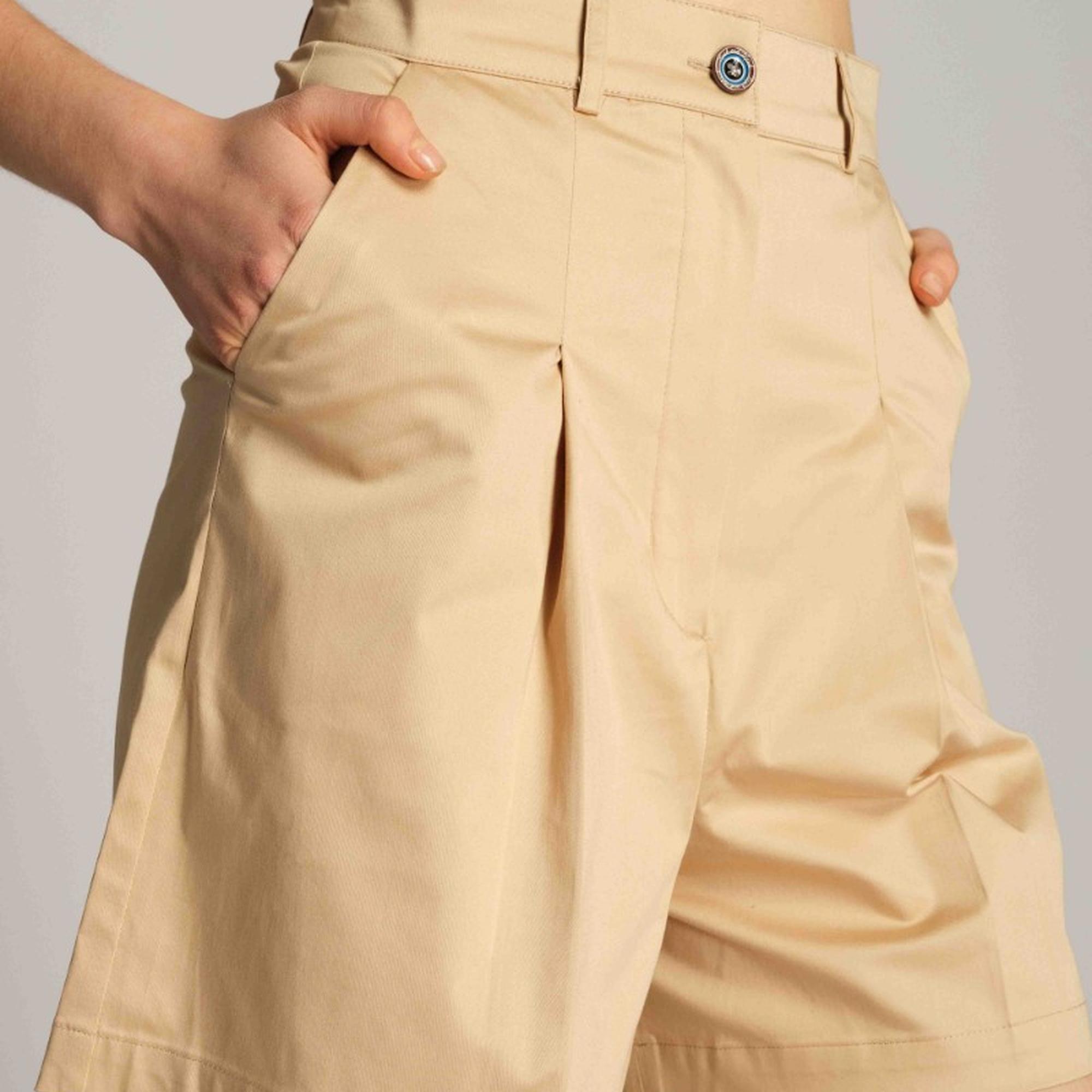 Kadın Bermuda Şort 23673 709 - MACADAMIA