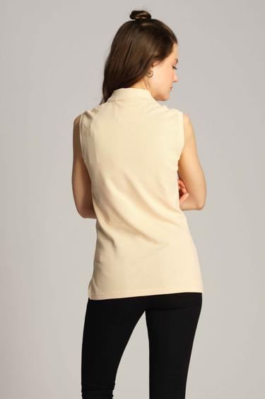  Kadın Tişört 22802 709 - MACADAMIA