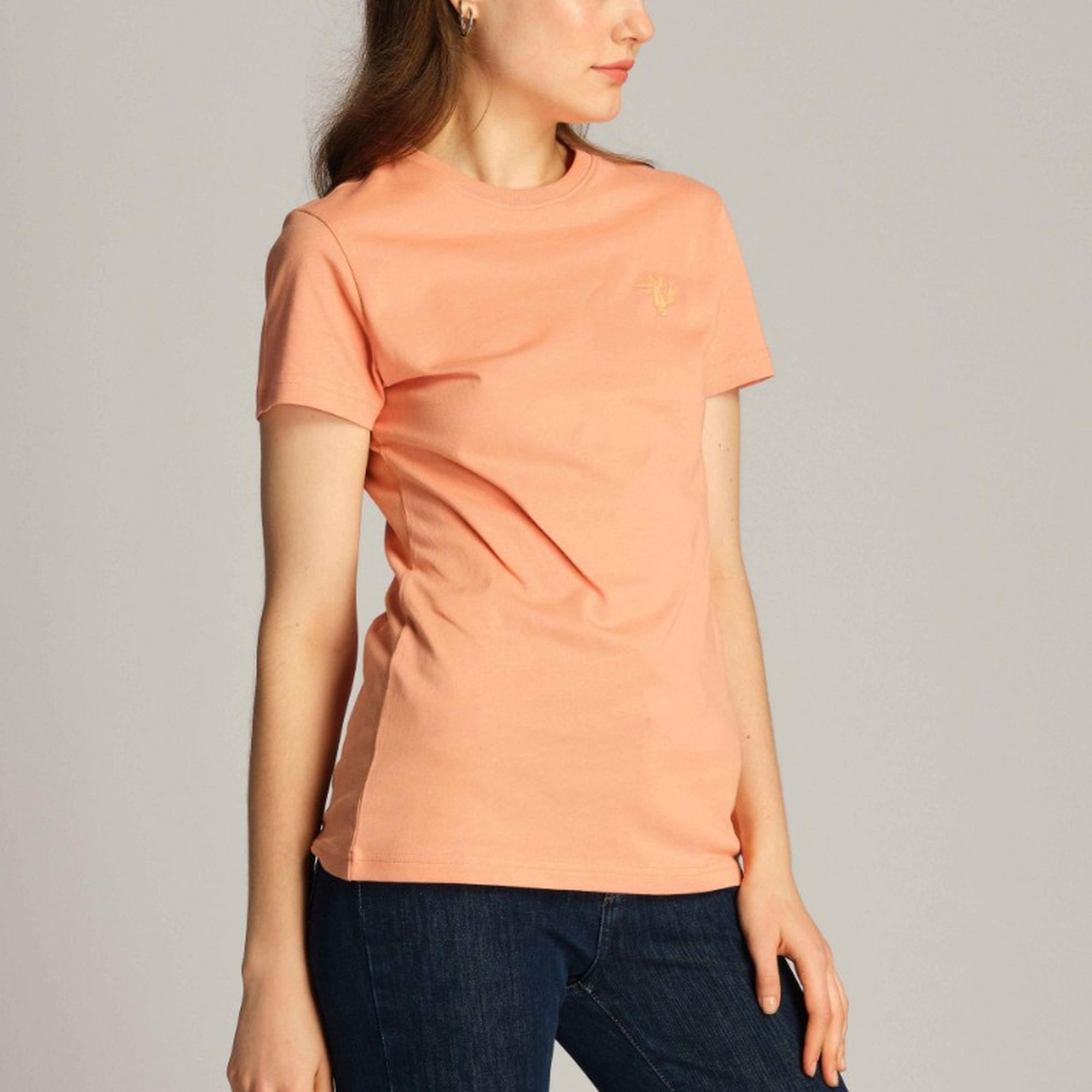 Kadın Tişört 23604 133 - Coral