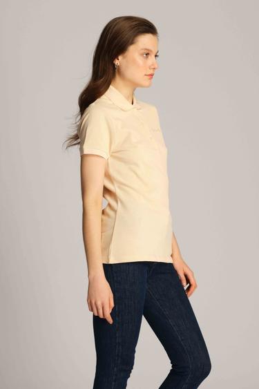  Kadın Tişört 22803 709 - MACADAMIA