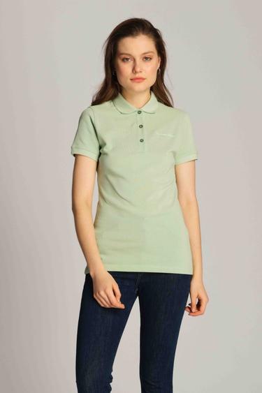  Kadın Tişört 22803 631 - Cameo green