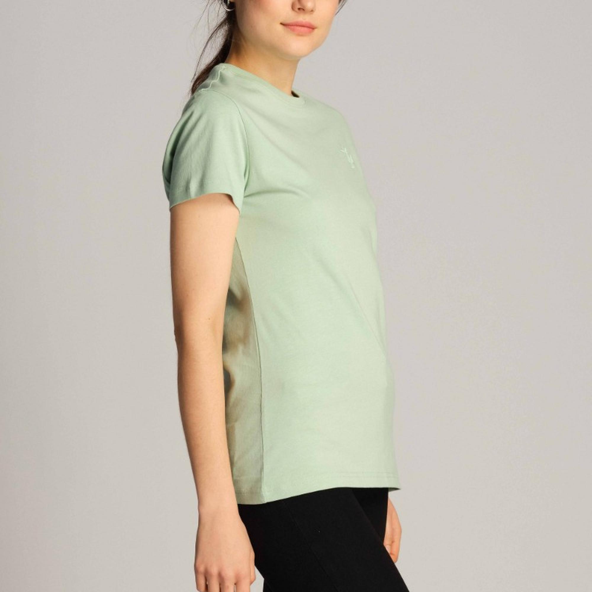 Kadın Tişört 23604 631 - Cameo green