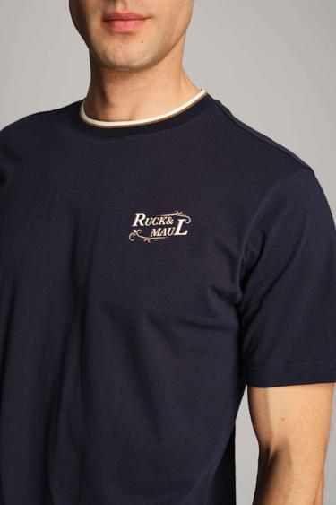  Erkek Tişört 22020 166 - 166 NAVY BLUE