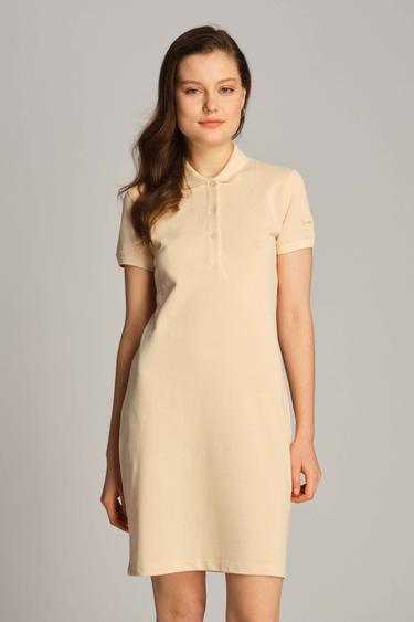  Kadın Elbise 22801 709 - MACADAMIA