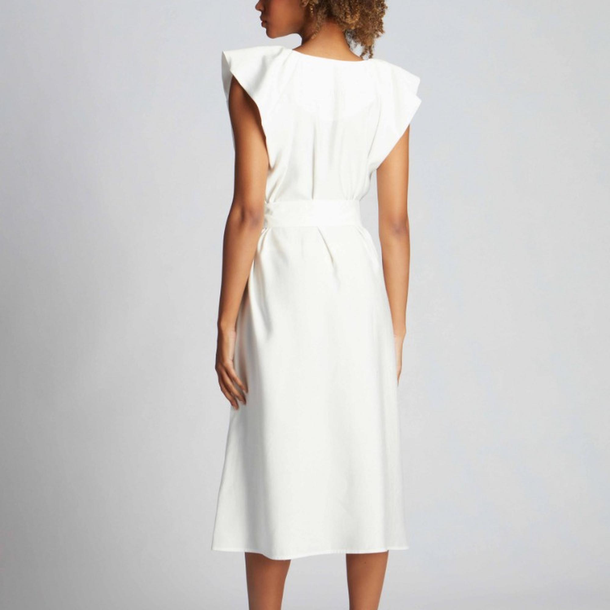 Kadın Elbise 23687 1000 - 1000 WHITE