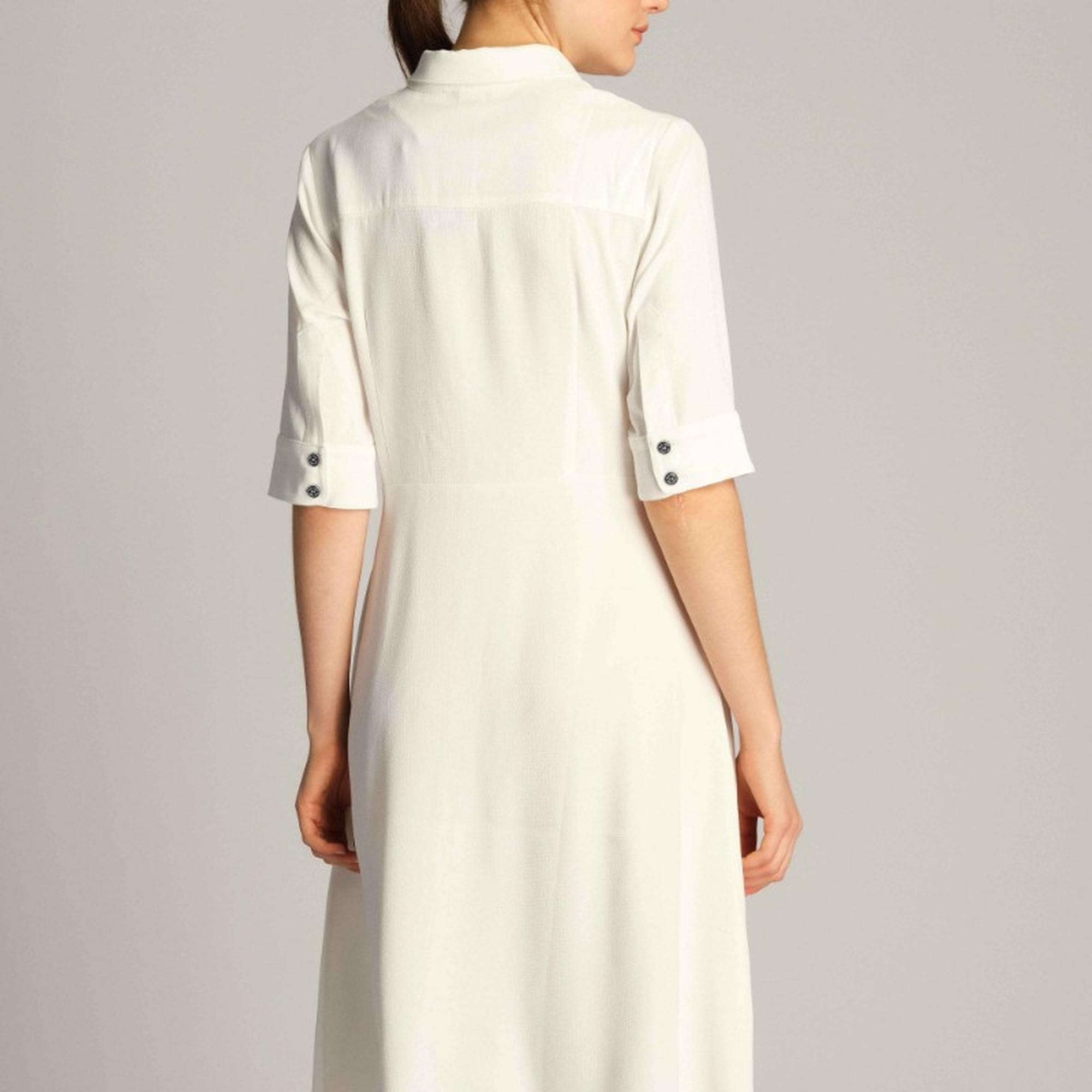 Kadın Elbise 23688 1000 - 1000 WHITE