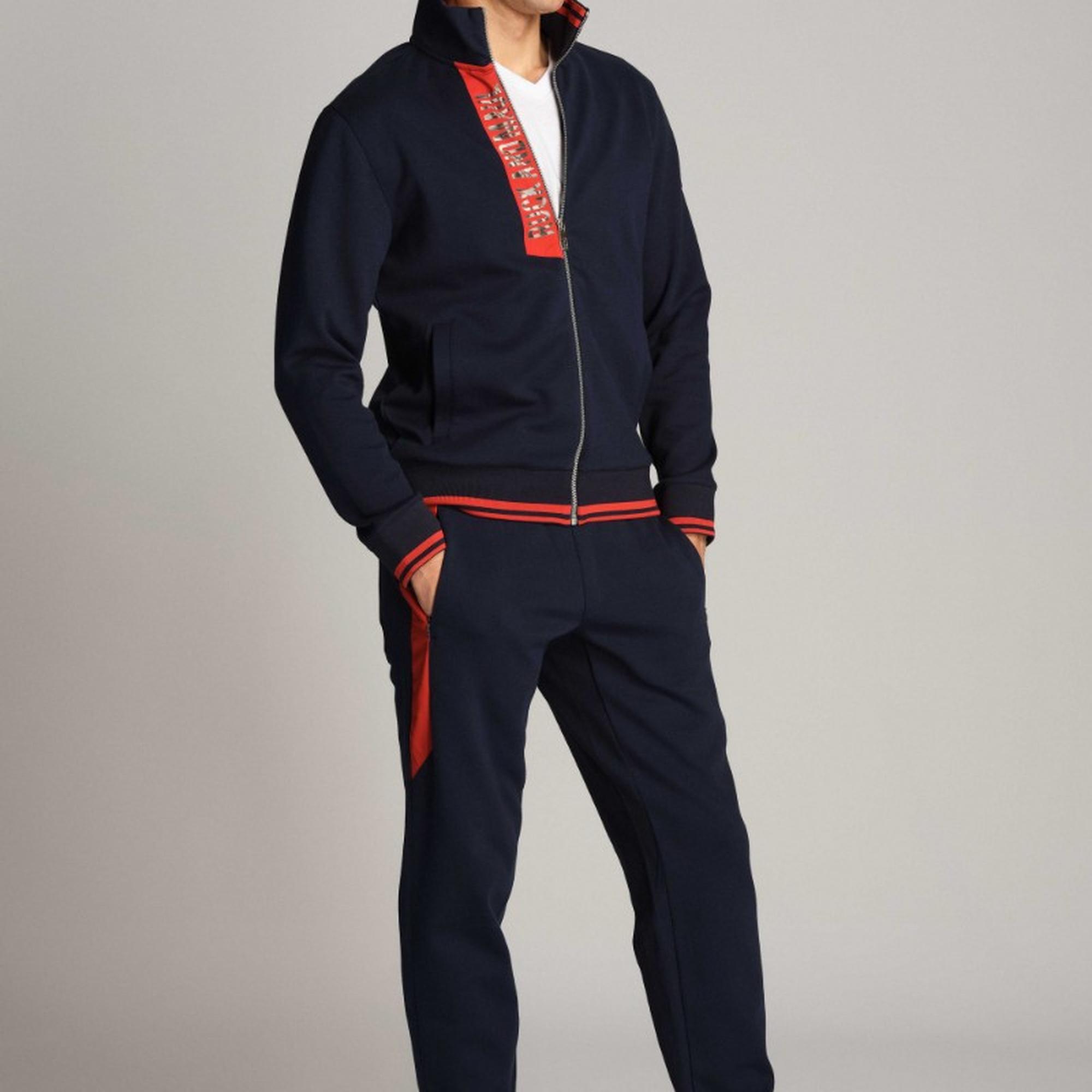 Erkek Örme Pantolon 23317 166 - 166 NAVY BLUE