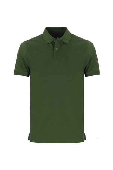  Erkek Polo Tişört 23309 0324 - Iguana green