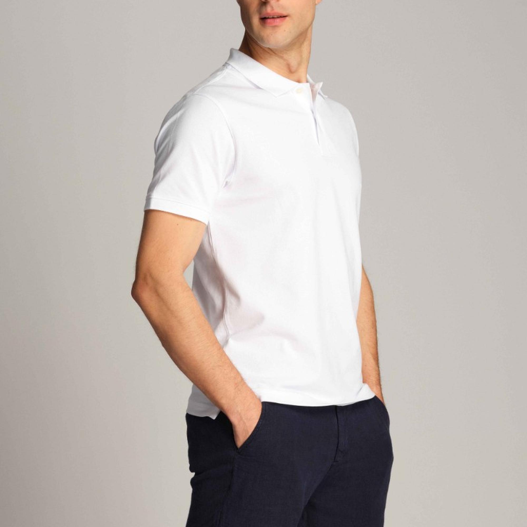 Erkek Polo Tişört 23309 1000 - 1000 WHITE