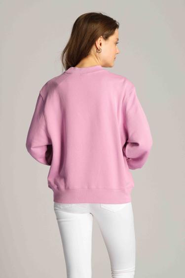  Kadın Sweatshirt 23612 113 - Smoky grape