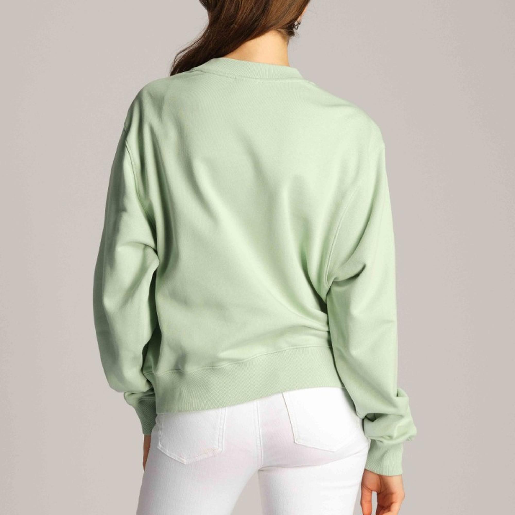 Kadın Sweatshirt 23612 631 - Cameo green